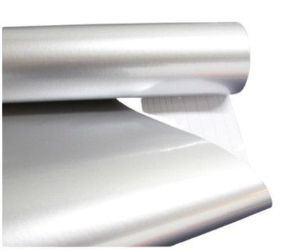 OKLEINA FILM METALLIC CHROME SILVER KANALIKI  