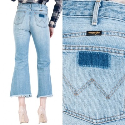 WRANGLER RETRO FLARE DZWONY JEANSY _ W25 L32