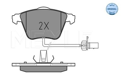 КОЛОДКИ ДИСКОВЫЕ ТОРМОЗНОЕ VW ПЕРЕД A6 97- Z ДАТЧИКОМ 0252376220\/W фото