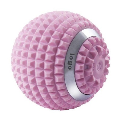 Piłka do masażu mięśni Speed Automatyczny masaż punktowy Kolczasty wałek w kolorze różowym