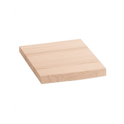 Blat łazienkowy drewniany 55x60 jesion