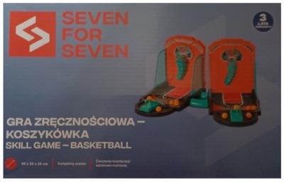 Seven for seven Gra zręcznościowa Koszykówka Skill Game Basketball