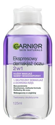 Garnier Skin Naturals Płyn do demakijażu 2w1 125ml