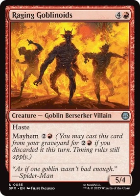 MTG Raging Goblinoids FOIL (U)