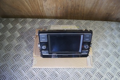 Радио заводской vw polo vi 2g t-roc фото №1