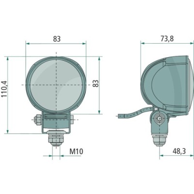 ОСВІТЛЕННЯ ДОДАТКОВА HELLA 1G0 996 476-231 