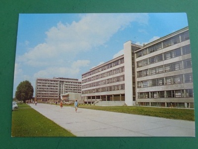 WROCŁAW- WYŻSZA SZKOŁA ROLNICZA I DOM STUDENCKI- wyd 1970r