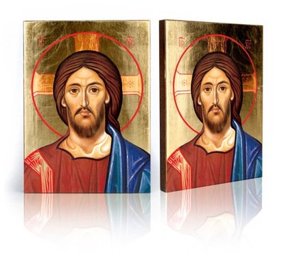 Ikona Jezus Chrystus - B - 12 cm x 16 cm