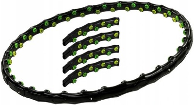 HULA HOP Z MASAŻEM 98CM Z MAGNESAMI EB FIT
