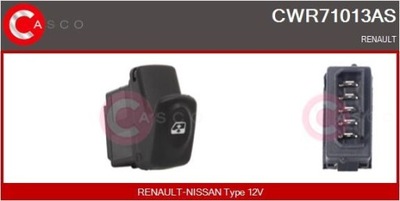 ПЕРЕКЛЮЧАТЕЛЬ ПОДЪЕМНИКА СТЕКЛА CWR71013AS CASCO