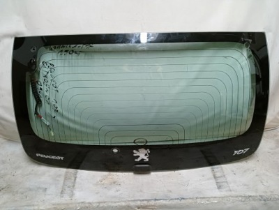 Стекло задняя peugeot 107/ citroen c1 2005-2014 фото №1