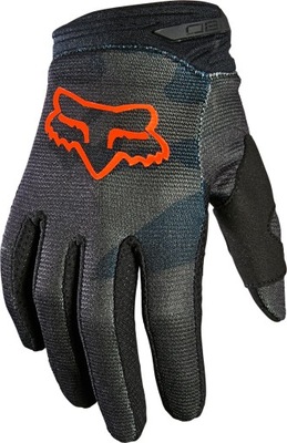 Rękawice dziecięce Fox Yth 180 Trev Glove Black Camor, rozmiar: YM