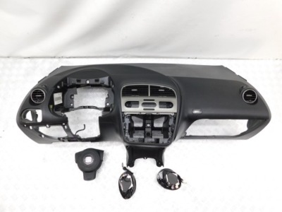 Панель приладів + подушки безпеки + ремені - seat toledo iii / altea 2004-2009 фото №1