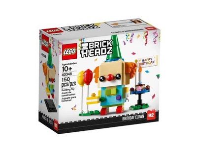 LEGO - BRICKHEADZ - KLAUN Z PRZYJĘCIA URODZINOWEGO - 40348