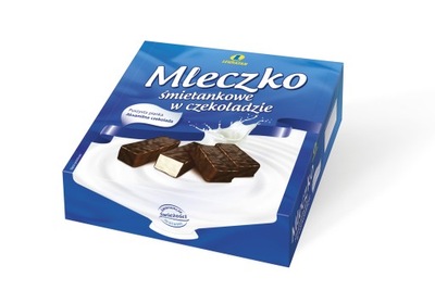 Mleczko śmietankowe w czekoladzie 380g Lewiatan