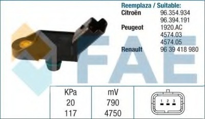 SENSOR DE VACÍO PSA  