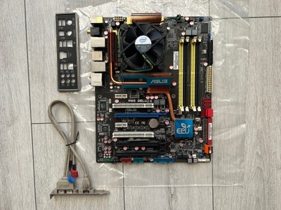 Płyta Asus P5Q Deluxe P45 + Intel Core 2 Quad Q9550