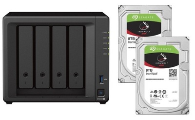 Synology DS923+ 32GB ECC + 2x 8TB Seagate IronWolf