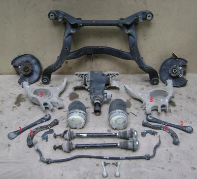 Поворотний кулак ступиця привідний вал задня audi a6 c6 4f0 фото №1