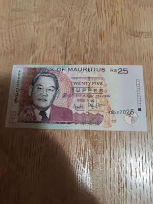 Mauritius - 25 Rupii - 1999 - UNC