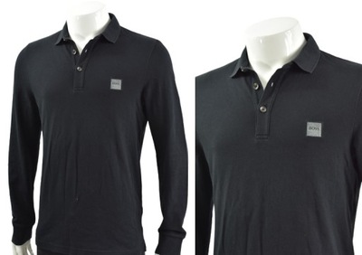 HUGO BOSS SLIM BLUZA POLO LONG SLEEVE r. M