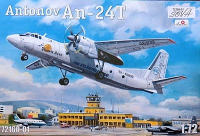Amodel/Sova 72160-01 An-24T Phoenix Aircraft 1/72