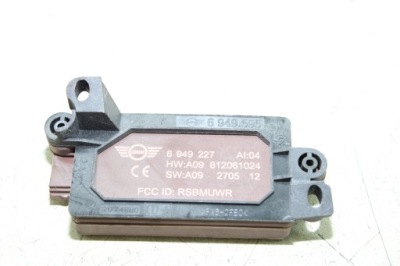 Модуль датчик сигнализация mini cooper r50 6949227 блок управления фото №1