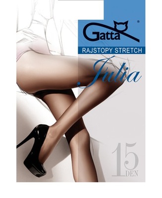 GATTA JULIA Rajstopy damskie St wz.00/4-L/Bianco