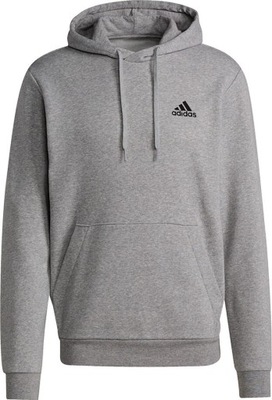 BLUZA MĘSKA ADIDAS ESSENTIALS DRESOWA TRENINGOWA SZARA r M