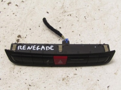 Панель переключатель света аварийных jeep renegade 07356040180 фото №1