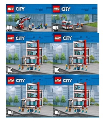 LEGO INSTRUKCJA - City szpital City Hospital 60204 2018r