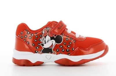 Adidasy świecące czerwone Myszka Minnie Disney 24