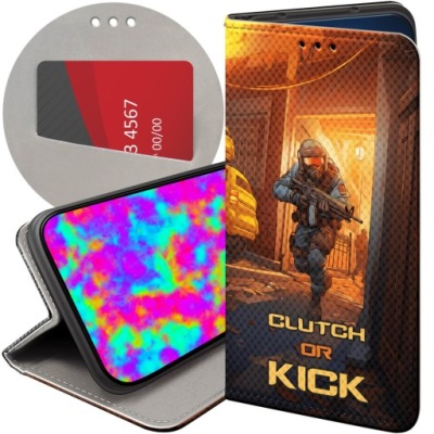 ETUI Z KLAPKĄ DO SAMSUNG GALAXY XCOVER 5 WZORY CS GO COUNTER-STRIKE FUTERAŁ