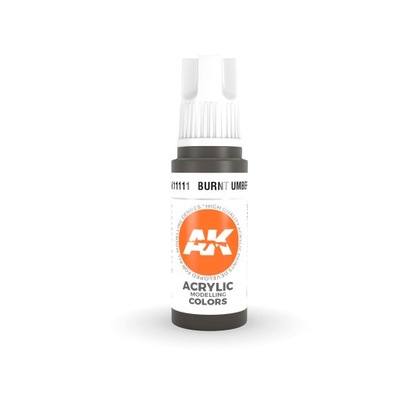 AK INTERACTIVE 11111 Farba akryl Burnt Umber 17ml