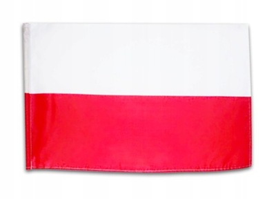 FLAGA POLSKA FLAGI POLSKI 90X56 CM BIAŁO-CZERWONA