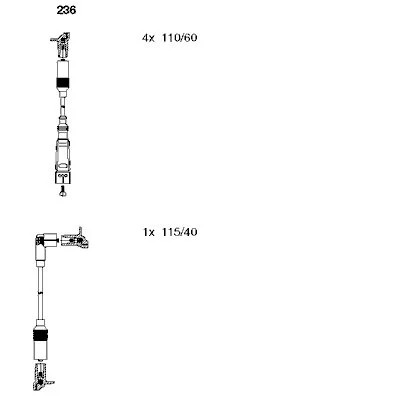 JUEGO TUBOS AUDI A4,A6 1.6-2.0 94- BREMI  