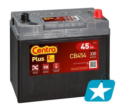 CENTRA PLUS CB454 45AH 300A P+