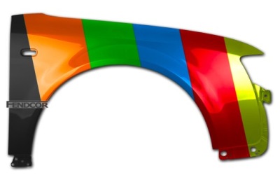 Крила правий do audi a4 b6 00-04 оцинковка lz3m фото №1