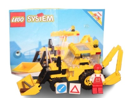 LEGO CITY TOWN 6662 INSTRUKCJA Backhoe ZESTAW