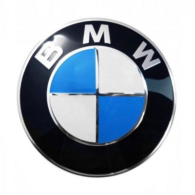 EMBLEMA INSIGNIA LOGOTIPO BMW AL CAPO 82MM 8132375  