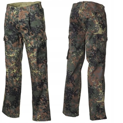 Wojskowe Spodnie bundeswehra flecktarn Rozmiar 5