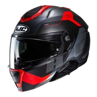 CASCO SZCZEKOWY HJC I91 CARST BLACK/RED S  