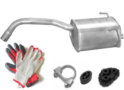 Ford ka 1.2 2008-2012 гасник кінцевий фото №1