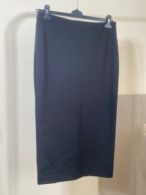 Długa czarna ołówkowa spódnica H&M r 42 XL