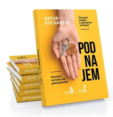 Książka "Podnajem od A do Z" Artur Kucharzyk