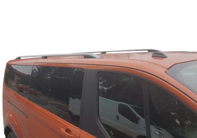 Ford transit custom long 2014 + рейлинги кровельные mocne багажник фото №1