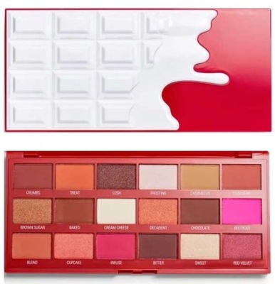 Makeup Revolution Paleta Chocolate Red Velvet