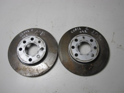 Диск тормозная перед opel corsa c 1.0 04r фото №1