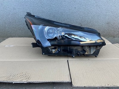 Lexus nx 300h lift лампа правая передняя led anglik фото №1