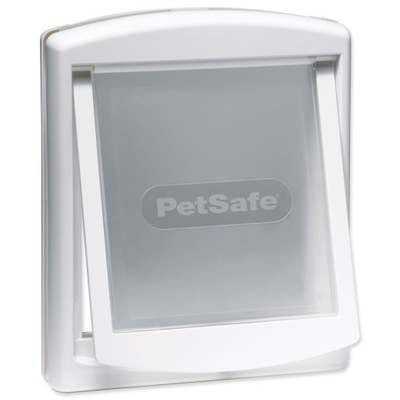 Drzwiczki PETSAFE białe z przezroczystym flapem 740 1 szt.